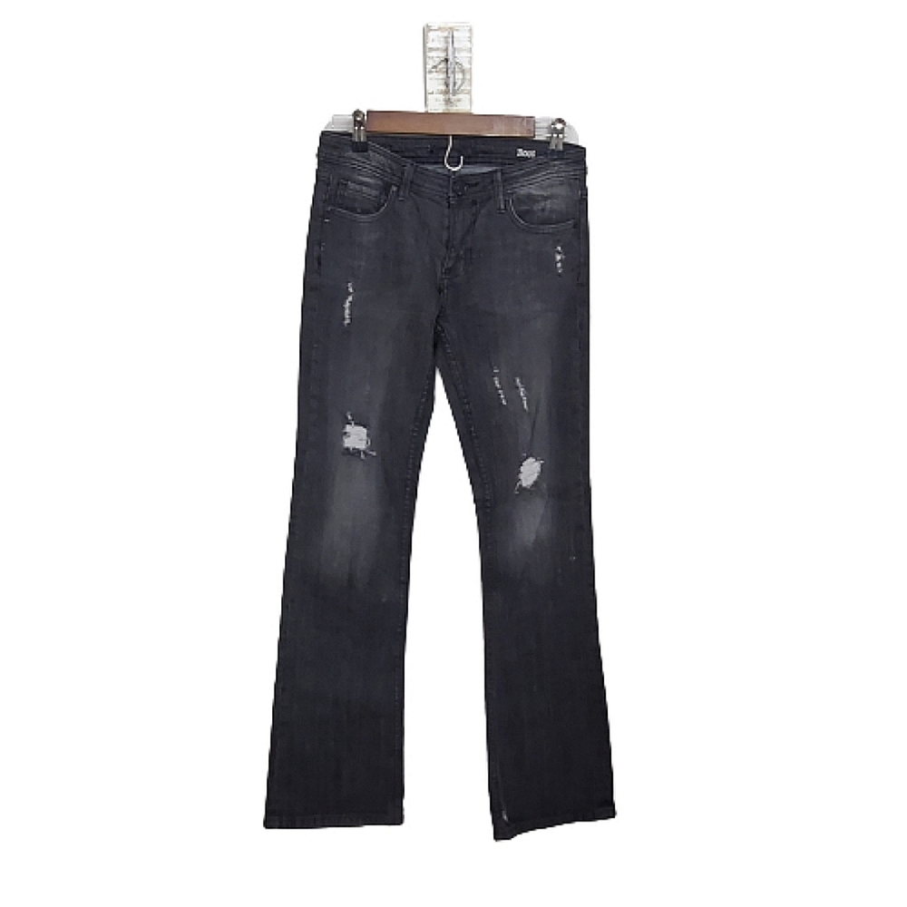 Vigoss Distressed Boot Cut Jeans